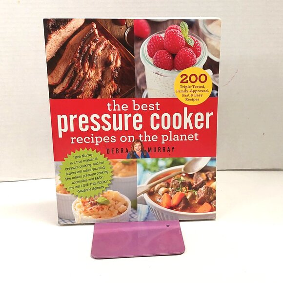 Lot of 2 Pressure Cooker Cookbooks: Paperback, Good - Murray, Zimmerman - Picture 4 of 6